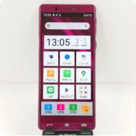 ソフトバンクシンプルスマホ5 A001SH SIMフリー 赤