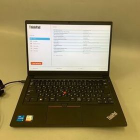 JK6418 Lenovo Thinkpad E14 /Core i5-1235U 1.30Ghz /メモリー：16GB/SSD:256/BIOS確認/外観破損あり