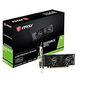 【中古】【非常に良い】MSI GeForce GTX 1650 4GT LP グラフィックスボード VD6989