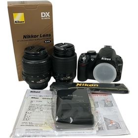Nikon ニコン D3100 VR 18-55ｍｍ F3.5-5.6G DX 55-200ｍｍ F4-5.6ED ズーム レンズセット デジタル一眼 AF-S カメラ
