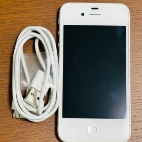 Apple iPhone 4S ホワイト 本体 USBケーブル付き