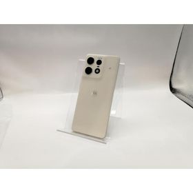 【中古】MOTOROLA SoftBank 【SIMフリー】 motorola edge 50s pro バニラクリーム 8GB 256GB A402MO【DS秋葉】保証期間１ヶ月【ランクB】