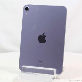 〔中古品〕 iPad mini 第6世代 64GB パープル MK7R3J／A Wi-Fi【344】