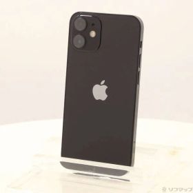 〔中古品〕 iPhone12 mini 128GB ブラック MGDJ3J／A SIMフリー【262】