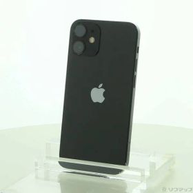〔中古品〕 iPhone12 mini 128GB ブラック MGDJ3J／A SIMフリー【295】