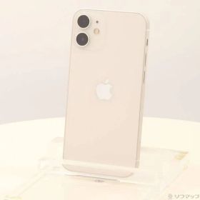 〔中古品〕 iPhone12 mini 64GB ホワイト MGA63J／A SIMフリー【262】