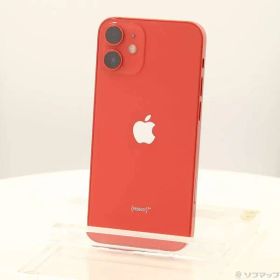 〔中古品〕 iPhone12 mini 64GB プロダクトレッド MGAE3J／A SIMフリー【349】