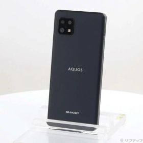 【中古】SHARP(シャープ) AQUOS sense6 128GB ブラック SH-M19 SIMフリー 【377-ud】