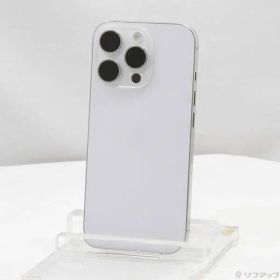 〔中古品〕 iPhone16 Pro 128GB ホワイトチタニウム MYMW3J／A SIMフリー【276】