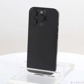 〔中古品〕 iPhone16 Pro 256GB ブラックチタニウム MYN03J／A SIMフリー【349】