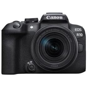 【中古】Canon ミラーレス一眼カメラ EOS R10 レンズキット(RF-S18-150)ブラック/APS-C/EOSR10-18150ISSTMLK