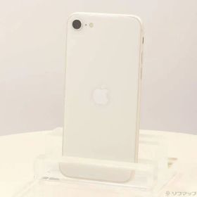 〔中古品〕 iPhone SE 第3世代 64GB スターライト MMYD3J／A SIMフリー【368】