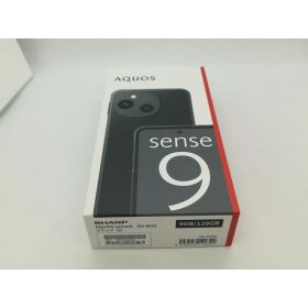 【未使用】SHARP 国内版 【SIMフリー】 AQUOS sense9 ブラック 6GB 128GB SH-M29【OSU301】保証期間3ヶ月