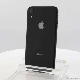 〔中古品〕 iPhoneXR 64GB ブラック MT002J／A SoftBank【349】
