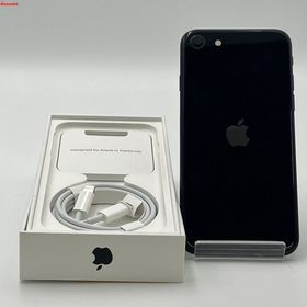 iPhoneSE 第3世代 64GB ミッドナイト MMYC3J/A AU版SIMフリー 極美品