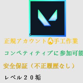 🔥24h即対応！ VALORANTアカウント 即引き渡し ✅ランク参加可能 | VALORANT(ヴァロラント)のアカウントデータ、RMTの販売・買取一覧