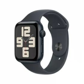 【未使用】Apple Apple Watch SE2 44mm GPS ミッドナイトアルミニウムケース/ミッドナイトスポーツバンド (M/L) MXEK3J/A【熊本】保証期間3ヶ月