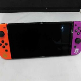 【全品ポイント10倍！要エントリー】ニンテンドー Nintendo Switch 有機EL スカーレット・バイオレットエディション HEG-S-KEAAA 【中古】