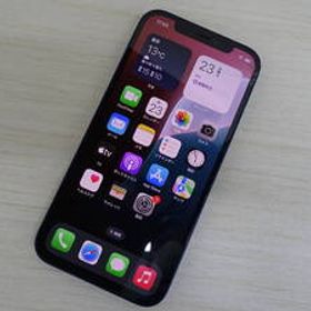 iPhone 12 128GB ブラック 国内SIMフリー版 画面割れ 稼動ジャンク品 即決