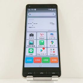 かんたんスマホ2 A001KC Y!mobile シルバー 送料無料 本体 c15587