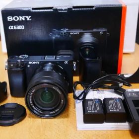 SONY α6300 ＋ 16-70mm f4レンズ付き ミラーレス一眼カメラ