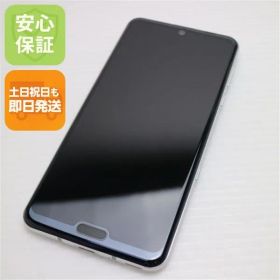 超美品 SH-04L AQUOS R3 プラチナホワイト スマホ 本体 白ロム 土日祝発送OK 02000