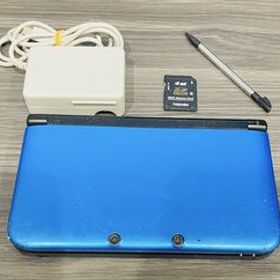 ニンテンドー3DSLL ブルーブラック 青 本体動作品 送料無料 任天堂 Nintendo 付属品付き