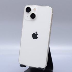 Apple iPhone13 mini 128GB Starlight A2626 MLJE3J/A バッテリ100% ■SIMフリー★Joshin5759【1円開始・送料無料】