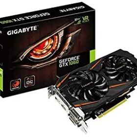 【中古】「未使用品」GIGABYTE ビデオカードGEFORCE GTX 1060搭載 GV-N1060WF2OC-3GD