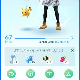 TL67 伝説336 色違い592 伝説100%＝4 色ミュウツー100 💫 | ポケモンGOのアカウントデータ、RMTの販売・買取一覧