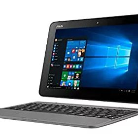 【中古】 ASUS 10.1型 2-in-1 ノートパソコン ASUS TransBook T101HA メタルグレー (Microsoft Mobile) T101HA-GRAY