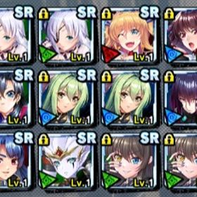 初期アカ SR×22(限定×8) 石2400以上 SRチケ10枚 + [スイートホームメイド] | 対魔忍RPGのアカウントデータ、RMTの販売・買取一覧