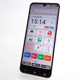 【SIMフリー】かんたんスマホ4 A402ZT ピンク 利用制限〇 Y!mobile版