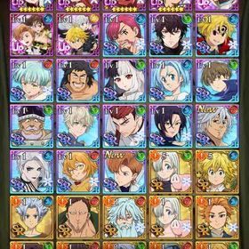 未進行 トリスタン メリエリ キンディアなど リセマラ 引退 | グラクロのアカウントデータ、RMTの販売・買取一覧