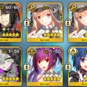 石5100個 リリス シエル キャストリア オベロン コヤンスカヤ 水着スカディ | FGOのアカウントデータ、RMTの販売・買取一覧