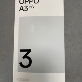 新品未使用 SIMフリー OPPO A3 5G 128GB パープル色