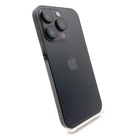 アップル(Apple)の【全額返金保証】【最速発送】Apple iPhone iPhone 14 Pro 128GB スペースブラック docomo 動作確認済(スマートフォン本体)