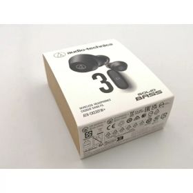 【未使用】audio-technica SOLID BASS ATH-CKS30TW+(E) BK [ブラック]【ECセンター】保証期間1ヶ月