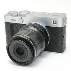 【中古】新古品 極上品 現状渡し 富士フイルム FUJIFILM X-E5 シルバー XF 30mm F2.8 R LM WR Macro セット