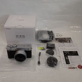 Th1001901 フジフイルム ミラーレスデジタルカメラ X-E5 XF23mm F2.8 R WR レンズキット シルバー 超美品・中古