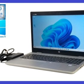 ★HP Probook 650 G4 高性能CPU i5-7200U(第7世代) SSD 256GB NVMe/メモリ8GB/無線LAN/カメラ ノートパソコン すぐに使えます！