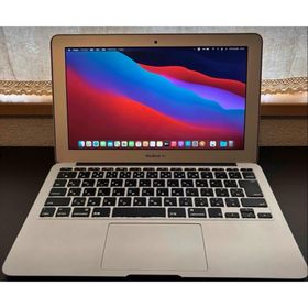 マック(Mac (Apple))の【美品&バッテリー交換済】 MacBook Air 11’ MD712J/A(ノートPC)