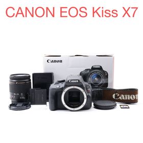 キヤノン(Canon)のデジタル一眼レフカメラ/CANON EOS Kiss X7/標準レンズセット(デジタル一眼)