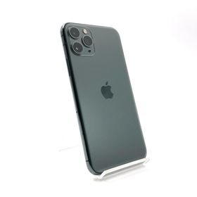 アップル(Apple)の【全額返金保証】【最速発送】Apple iPhone iPhone 11 Pro 256GB ミッドナイトグリーン Softbank 動作確認済(スマートフォン本体)