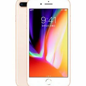 【中古】【安心保証】 iPhone8 Plus[64GB] SIMロック解除 SoftBank ゴールド