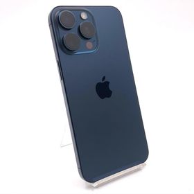 アップル(Apple)の【全額返金保証】【最速発送】Apple iPhone iPhone 15 Pro Max 256GB ブルーチタニウム UQmobile 美品 動作確認済(スマートフォン本体)