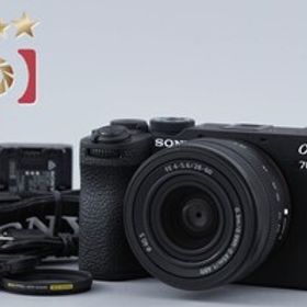【中古】SONY ソニー α7C II ILCE-7CM2L ズームレンズキット ブラック シャッター回数僅少