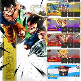 ゴジータ完凸、ジャネンバ7凸、UL身勝手赤5凸 | ドラゴンボールレジェンズのアカウントデータ、RMTの販売・買取一覧