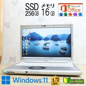 ★美品 高性能10世代4コアi5！M.2 NVMeSSD256GB メモリ16GB★CF-SV9 Core i5-10310U Webカメラ TypeC Win11 MS Office2019 H&B★P93738