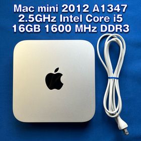 Mac mini 2012 A1347 2.5GHz Intel Core i5 16GB 1600 MHz DDR3